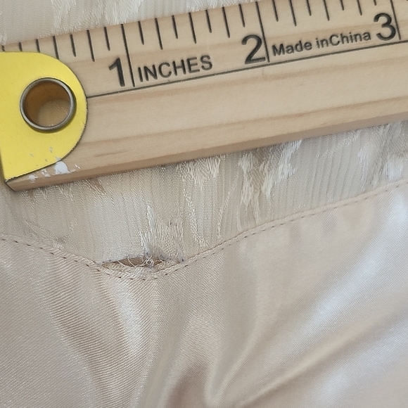 Cacique Lingerie Satin Kimono Robe Petite Small Cream - Picture 10 of 10